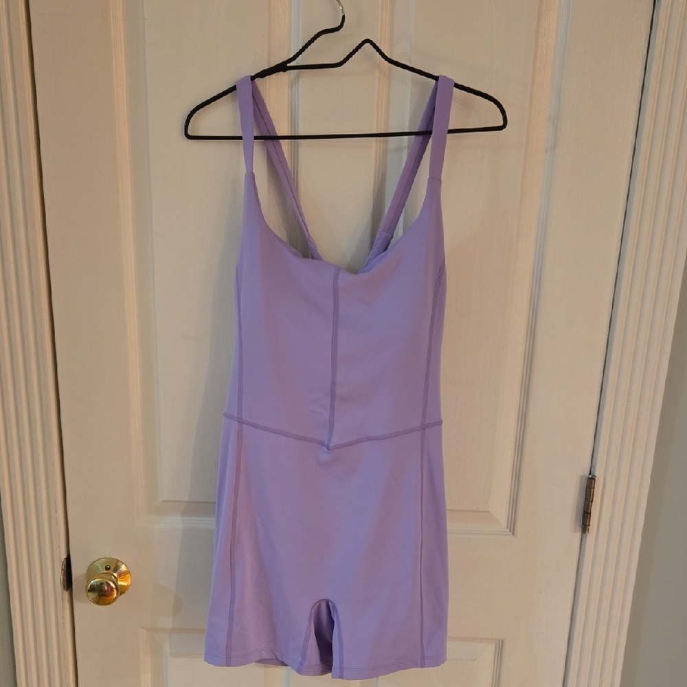 all in motion Lavender Purple Unitard Romper
